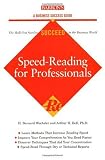 Speed Reading for Professionals (Barrons Business Success Guides)
