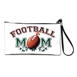 Artsmith, Inc. Clutch Bag Purse (2-Sided) Football Mom with Ivy