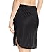 Vassarette Women's Tailored Anti-Static Half Slip 11122, Black Sable-24 inch, X-Large