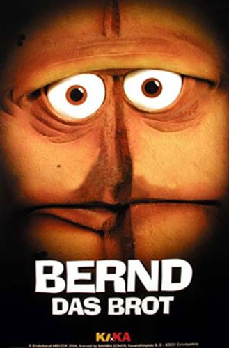 1art1 Empire 17802 Bernd das Brot Face TV, Briegel Film-Movie-Kino-Poster - 61 x 91.5 cm