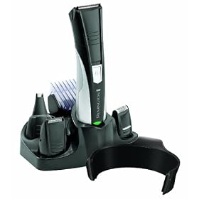 Remington PG360B 8-in-1 Rechargeable Men's Personal Grooming Kit