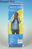 Fahrrad Regen Poncho, Kinderponcho mit Kapuze gelb (LHS)