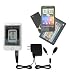 Double Wall Home Charger with tips including a tip for the Netronix Bookeen Cybook Opus - uses Gomadic TipExchange Technology