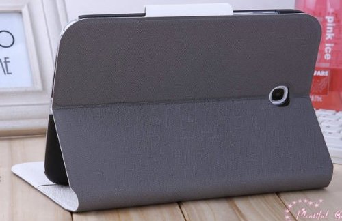  Stand Case cover for Samsung Galaxy GT - N5100 note 8.0 Android Table - Gray with inner White
