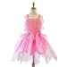 Lucy Locket - deguisement - Robe de Fee Rainbow Fairy, couleur Rose. Taille 3 / 4 ans.
