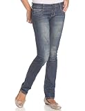 Spoon Women's Flap Pocket Jean, Blue, 9
