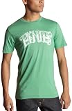 ETNIES Young Men's Etched Heathered Shortsleeve Basic Tee,Green,Small