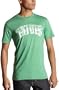 ETNIES Men's Etched Heathered Shortsleeve Basic Tee,Green,Small