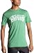 ETNIES Young Men's Etched Heathered Shortsleeve Basic Tee,Green,Large