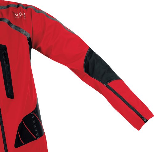Gore X-Running Running Wear Men's Jacket Active Shell - Red, M