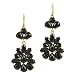 Gilene's Boho Dangle Earrings- Black
