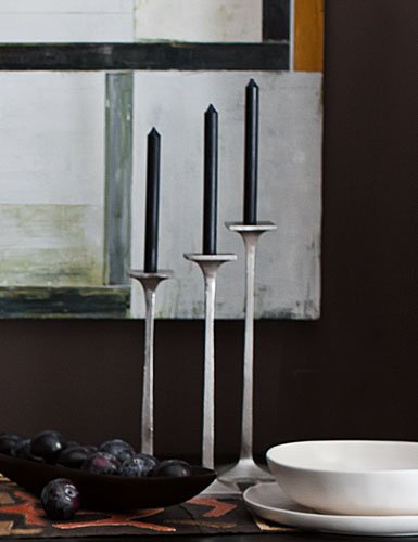 Lenox Donna Karan Burnished Large Candlestick