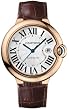 NEW CARTIER BALLON BLEU MENS GOLD WATCH W6900651