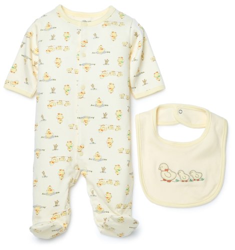 Little Me Duck Layette Yellow, Preemie
