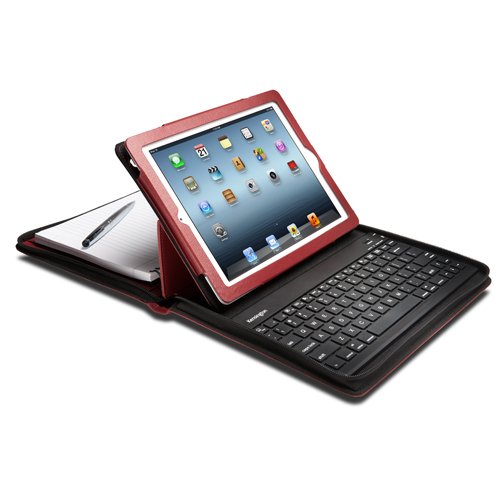 Kensington Executive Zipper Key Folio with Bluetooth Keyboard for iPad 2/new iPad/iPad 4 with Retina Display (K39740US)