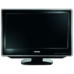 Toshiba 19DV665DB 19-inch Widescreen HD Ready LCD/DVD Combi with Freeview - Black