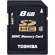 TOSHIBA/東芝 SDHCカード Class4 8GB SD-K08GR6W4 (海外パッケージ品)