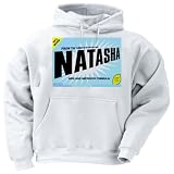 FROM THE LOINS OF MY MOTHER COMES NATASHA Adult Hooded Sweatshirt X-LARGE (XL)