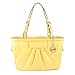 Coach 13761 Pleated Patent Leather East West Gallery Tote Handbag