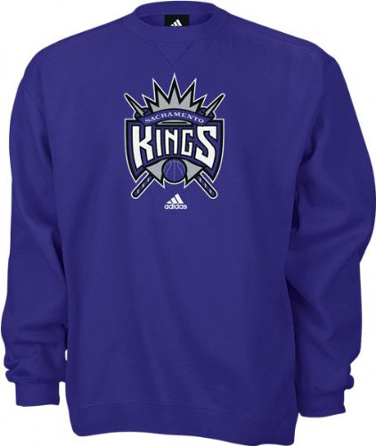 Sacramento Kings Primary Logo Fleece Crewneck Sweatshirt