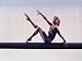 Teen Gymnast Shannon Miller Striking Elegant Athletic Pose on Balance Beam Premium Ph...