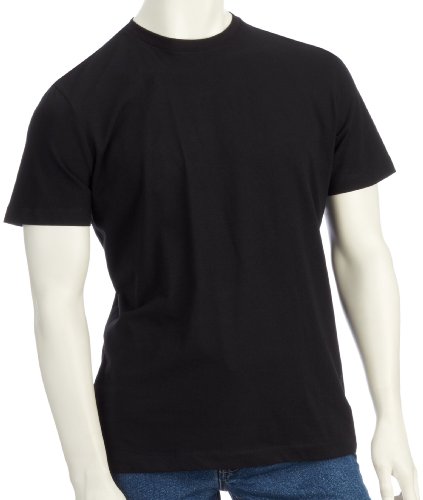 TOM TAILOR 10155040910 Herren T- Shirt Doppelpack, Gr. L, Schwarz (black 2999) Preisvergleich