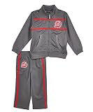 Akademiks 41O5WQn5DBL. SL160 Kids and Teens: Akademiks "Scrolly" 2 Piece Tracksuit (Sizes 2T 4T) medium gray, 4t