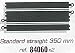 SCX Standard 350 mm. Straight Track 2-pk.