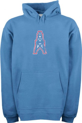 Houston Oilers Classic NFL Throwback Logo Hooded Sweatshirt