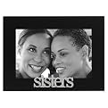 Sisters Photo Frame - Black (4x6")