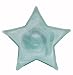  Colorful Recycled Art Glass Large Star Bowl Green 17.5\