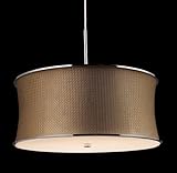 ELK Lighting 20032/5 5 Light Fabrique Drum Large Pendant,