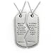 41O5akWHxPL. SL75  GUESS GUESS Dog Tag Necklace, SILVER
