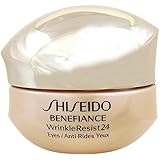 Shiseido Benefiance Wrinkle Resist24 Intensive Eye Contour Cream for Unisex, 0.51 Ounce