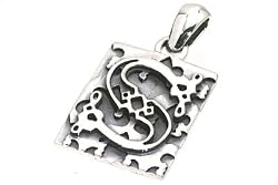 Initial Pendant "S"