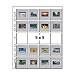 Diah�llen f�r gerahmte Dias- f�r 20 Diarahmen 5 x 5 cm bis 3,2 mm, mit/ohne Glas- PP klar, Folie 
140/180- Blattgr��e: 250 x 310 mm- f�r Ringordner gro�- Packungsinhalt: 100 Blatt