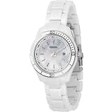 Fossil Women’s ES2544 Stella Mini White Mother-Of-Pearl Dial Watch