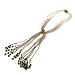 Ascot Necklace in Porcini