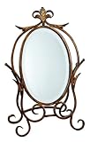 Carroll Hand Forged Vanity Stand Mirror