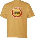 Houston Rockets -Gold- Slim Fit Super Soft Throwback Logo T-Shirt