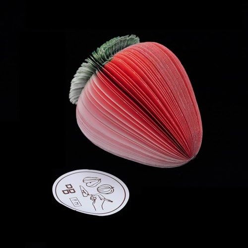 Siam Circus Strawberry Writing Memo Pad Paper Notepads Sticky Desk Note
