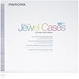 Memorex Slim Clear CD/DVD 5mm 100-Pack Jewel Cases