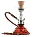 Hubbly-Bubbly Wasserpfeife Polar in Box - Rot-Chrom