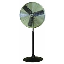 TPI Corporation CACU30P Commercial Circulator and Pedestal Mount, Single Phase, 30" Diameter, 120 Volt