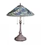 Meyda Tiffany 27510 Table Lamp, Mahogany Bronze Finish with Stained