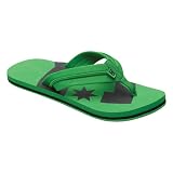 DC Central Flip Flops - Emerald / Black (UK10)