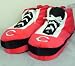 Cincinnati Reds MLB Wrapped Logo Plush Sneaker Slippers - M