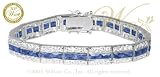 WILLOW XPRESS: *ROMANOFF MONTANA SAPPHIRE CZ BRACELET*