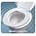 Mayfair 20SLOWC 000 Slow-Close Plastic Toilet Seat with Lift-Off Hinges, STA-TITE Seat Fastening System and DuraGuard Antimicrobial, Round, White