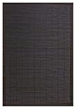 Villager Ebony Bamboo Rug 2  x 3 